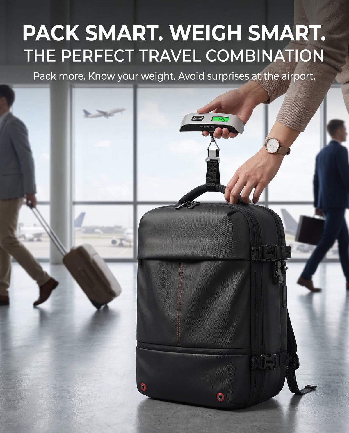 Pack smarter. Weigh smarter.