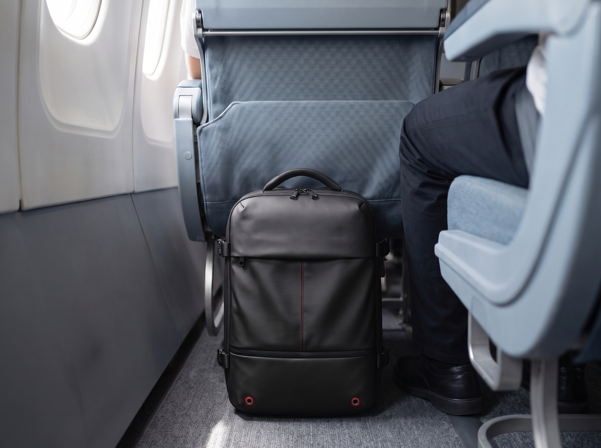Under-seat airline travel
